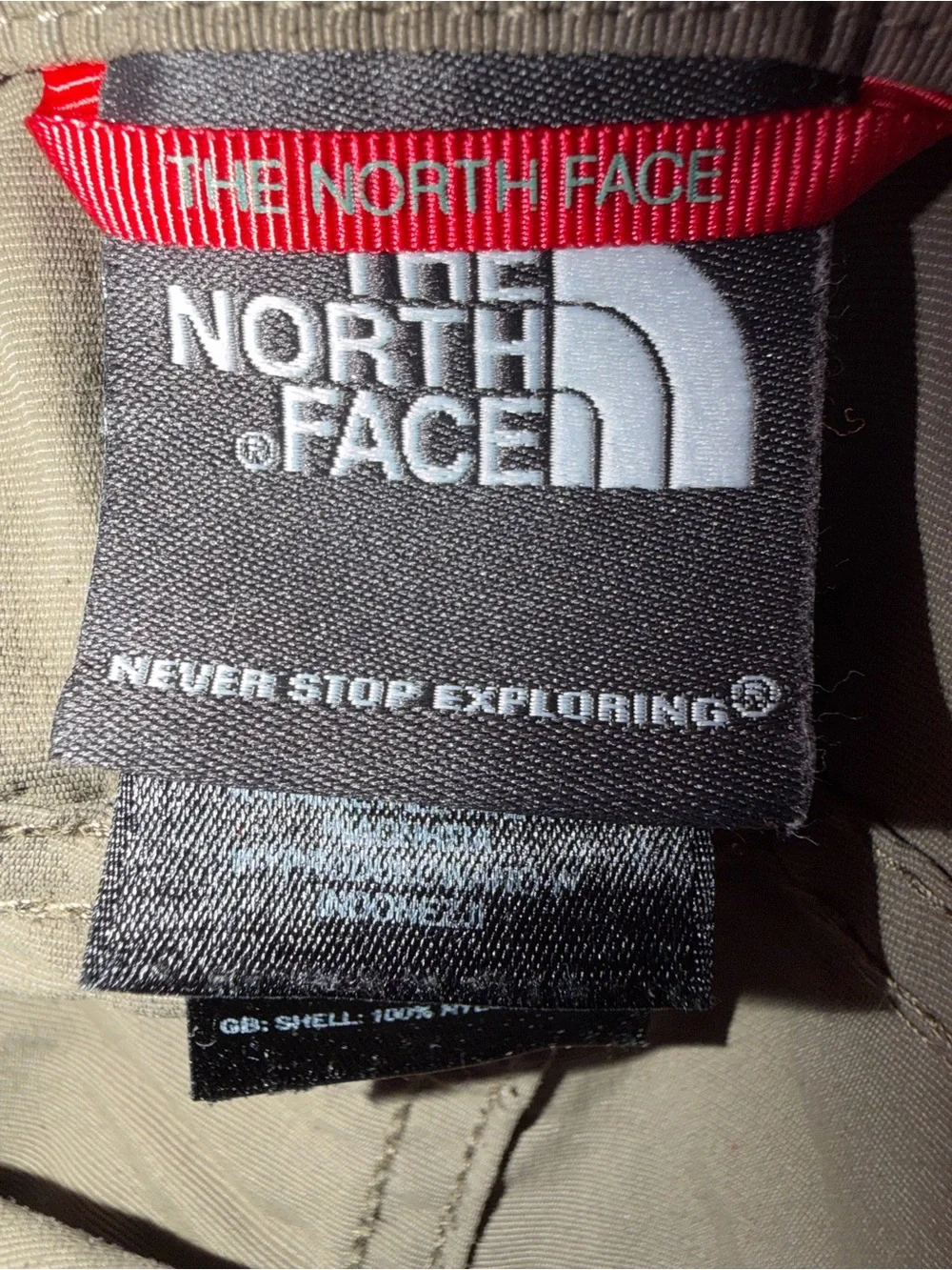 Men's Northface quickdry Cargo Shorts